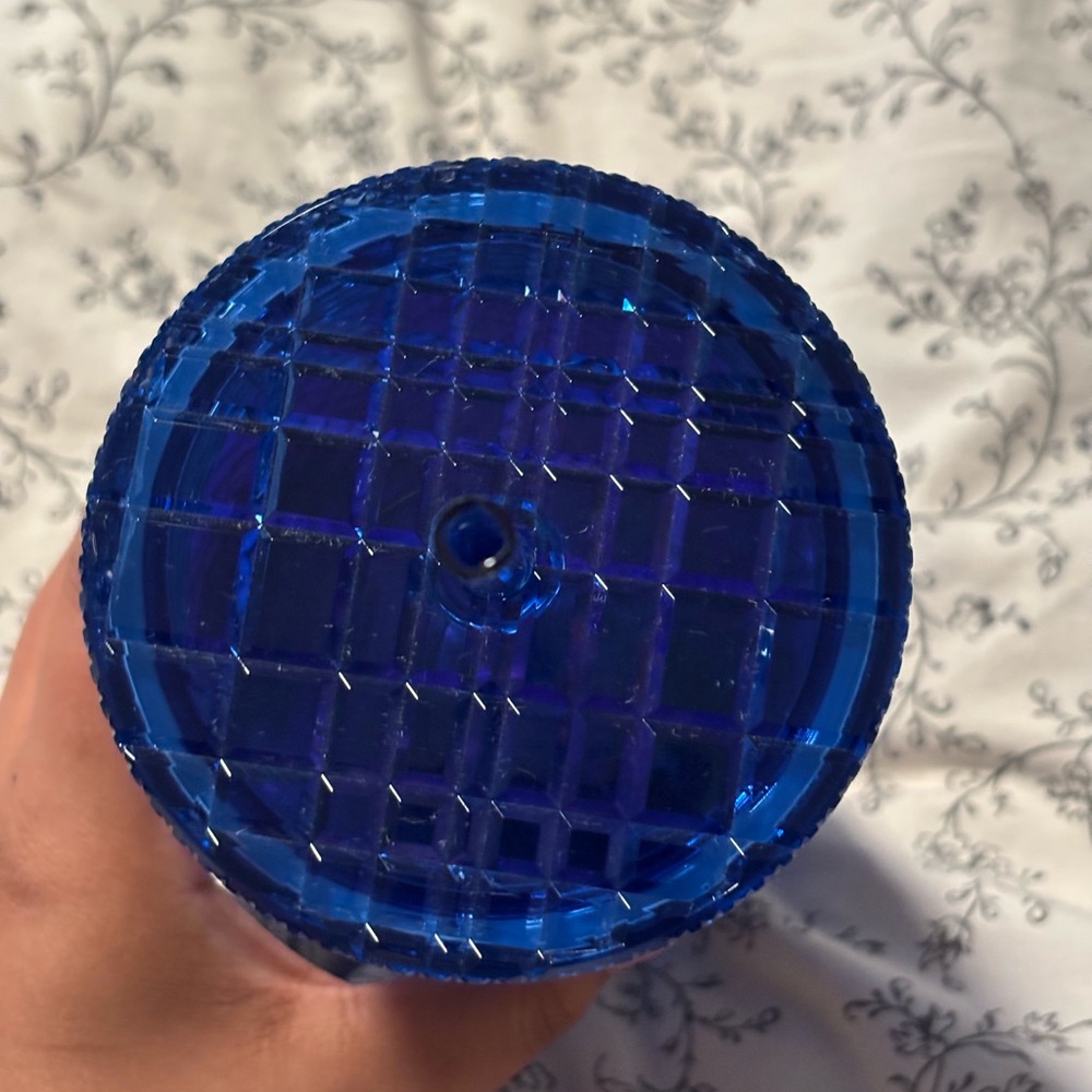 NWT Starbucks Mosaic Winter Blue Tumbler LIMITED EDITION CHRISTMAS - Picture 2 of 3